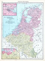 The Netherlands, Belgium and Luxemburg, World Atlas 1913